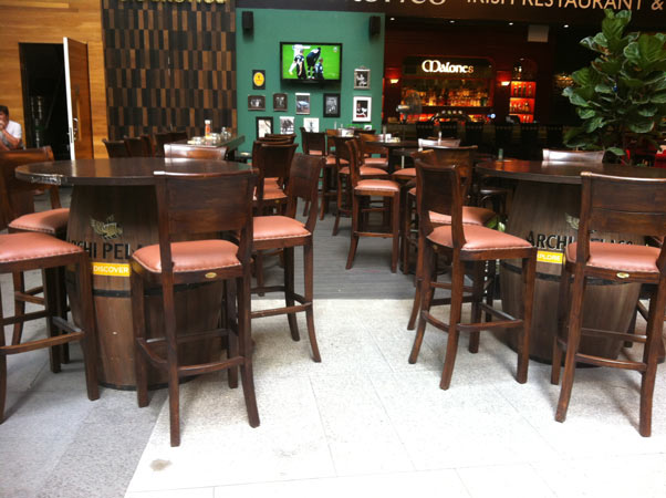 restaurants furniture Malones, Irish Restaurant & Bar, Singapore  -  - 