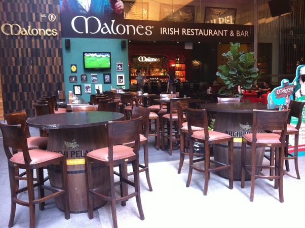 restaurants furniture Malones, Irish Restaurant & Bar, Singapore  -  - 