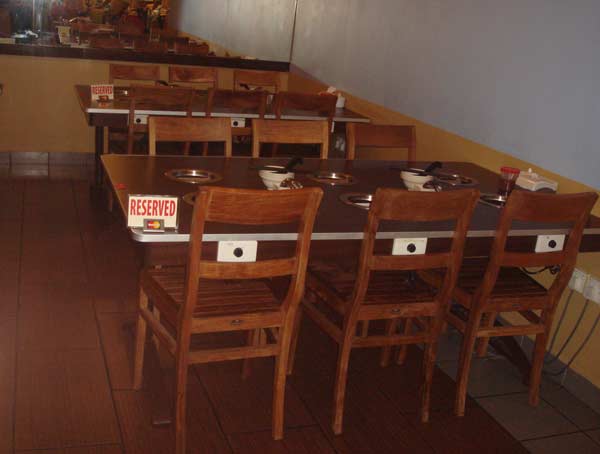 restaurants furniture The Steamboat Ketam Village 